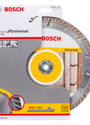 Bosch Standard Universal Diamant Trennscheibe 230 x 22,23 mm 1 Stk. ( 2608615065 ) für Beton - Toolbrothers