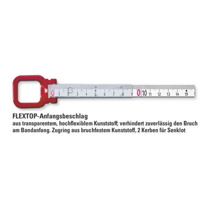 BMI Rahmenbandmaß ERGOLINE Länge 30 m Bandbreite 13 mm ( 4000855433 )