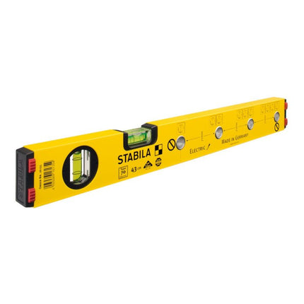 STABILA Niveau à bulles 70 Electric 120 cm ( 4000857938 )