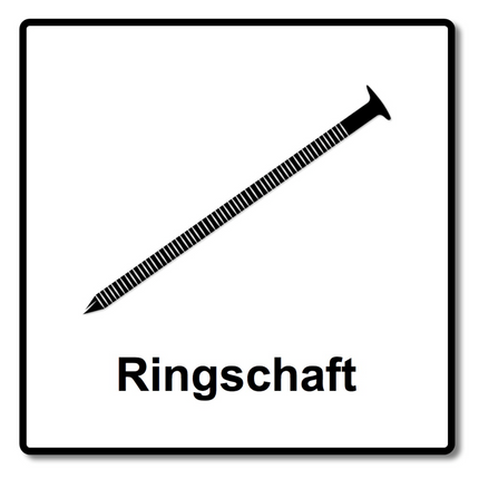 Bostitch Coilnägel Ringschaft Blank 2,80 x 80mm 6000 St. 15° ( F280R80Q ) - Toolbrothers
