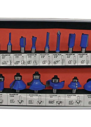 FISCH-TOOLS HM casete fresadora 973CT15A eje de 15 piezas Ø 8 mm (4000863199)