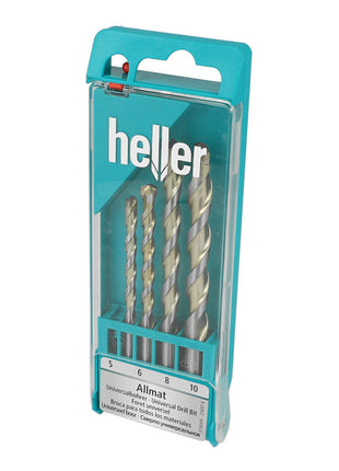 HELLER Universalbohrersatz Allmat 4 teilig Ø 5, 6, 8, 10 mm ( 4000864358 )