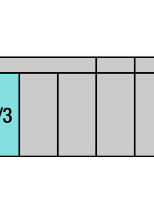 HAZET Module à outils 163-265/6 6 pièces ( 4000871196 )