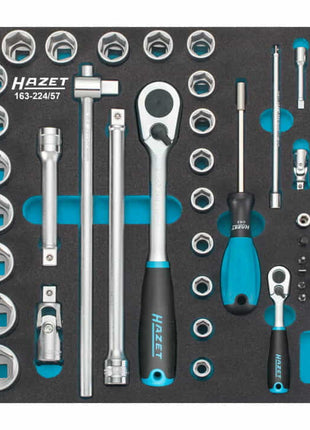 HAZET Module à outils 163-224/57 57 pièces ( 4000871201 )