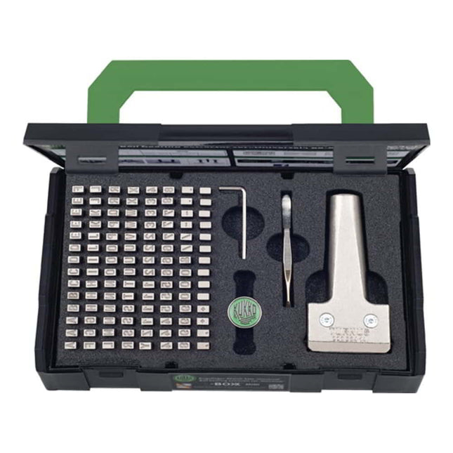 KUKKO Schlagzahlen-/Schlagbuchstabensatz 333 120-teilig mit Typenhalter ( 4000871984 )