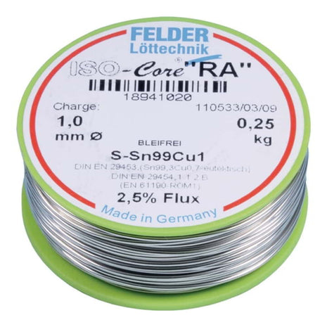 Fil à souder FELDER ISO-Core® RA 1 mm (4000872796)