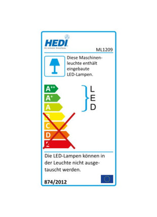 HEDI LED-Arbeitsleuchte 9,5 W 1140 lm ( 4000873297 )