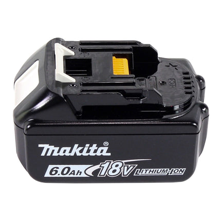 Makita Power Source Kit 18 V mit 2x BL 1860 B Akku 6,0 Ah + DC 18 RD Doppelladegerät ( 199484-8 ) - Toolbrothers