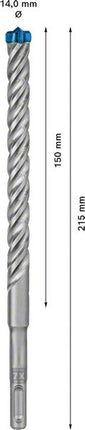 BOSCH martillo perforador Expert SDS-7X Ø 14,0 mm trabajo l.150 mm l.215 mm ( 4000909955 )
