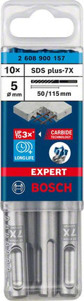 BOSCH Hammerbohrer Expert SDS-7X Ø 5 mm Arbeits-L.50 mm L.115 mm ( 4000909967 )