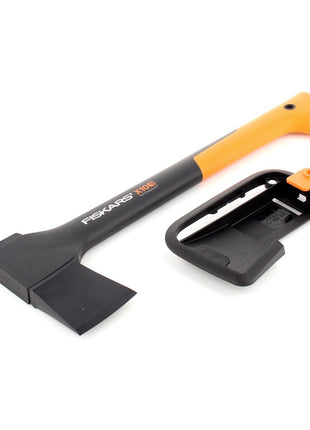 Fiskars Axt Set mit X10 Spaltaxt S 45 cm ( 121443 ) und X7 Spaltaxt XS 35,5 cm ( 121423 ) - Toolbrothers