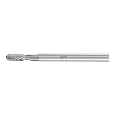 PFERD Kleinfrässtift Form TRE Ø 3 mm Kopflänge 7 mm Schaft-Ø 3 mm ( 4142038512 )