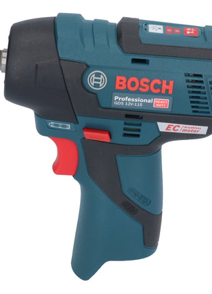 Bosch GDS 12V-115 Professional Akku Drehschlagschrauber 12 V 115 Nm 3/8" Brushless + 1x Akku 6,0 Ah + Ladegerät + L-Boxx - Toolbrothers