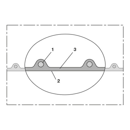 NORRES AIRDUC(R) PUR 351 FOOD suction and delivery hose Inner Ø 60 mm Outer Ø 68.00 mm ( 4501400121 )