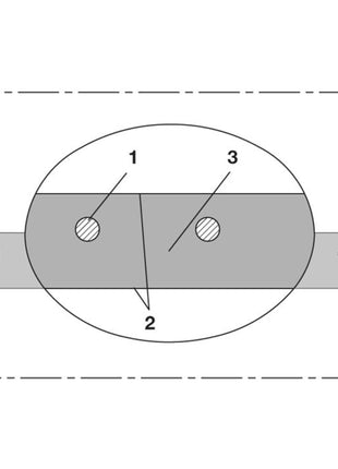 NORRES Tuyau d'aspiration et de convoyage BARDUC® PVC 381 FOOD Ø intérieur 38 mm Ø extérieur 46 mm ( 4501400528 )