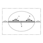 Wąż ssący i dmuchawy NORRES SIL 391 TWO Ø wewnętrzna 83 mm ( 4501400667 )