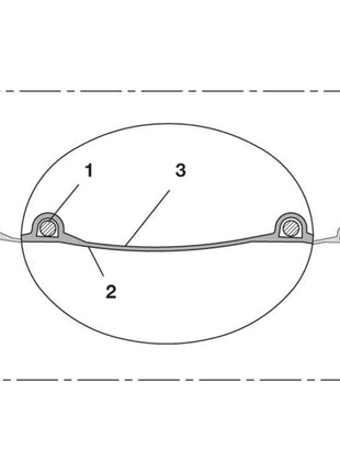 NORRES Absaug- und Gebläseschlauch PROTAPE® PE 322 EC Innen-Ø 60 mm ( 4501400760 )