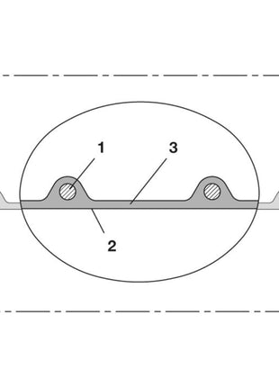 Manguera de aspiración e impulsión NORRES AIRDUC® PUR 350 FOOD-AS Ø interior 60 mm (4501401124)