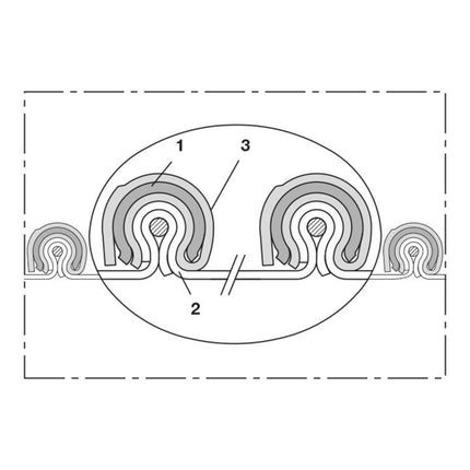 NORRES Abgasschlauch CP HYP 450 PROTECT Innen-Ø 75-76 mm ( 4501402736 )