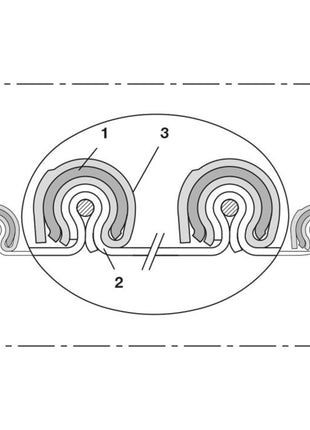 NORRES Abgasschlauch CP HYP 450 PROTECT Innen-Ø 100-102 mm ( 4501402743 )