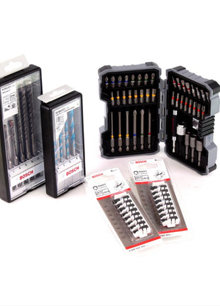 Bosch iRack + iBoxx mit 68 tlg. Zubehör Set + L-Boxx Sortimo Box 102 Werkzeugkoffer Set 13 tlg. - Toolbrothers