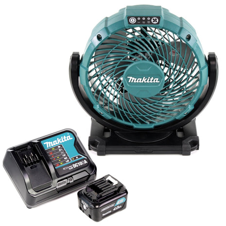 Makita CF 100 DSM1 Akku Lüfter Ventilator 10,8V + 1x 4,0Ah Akku + Ladegerät - Toolbrothers