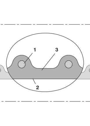 NORRES Absaug- und Förderschlauch AIRDUC® PUR-INOX 355 FOOD-AS Innen-Ø 25 mm Außen-Ø 32,00 mm ( 4502401020 )