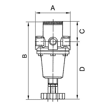 Regulator ciśnienia RIEGLER standardowy gwint mm 19.17 ( 4588880452 )