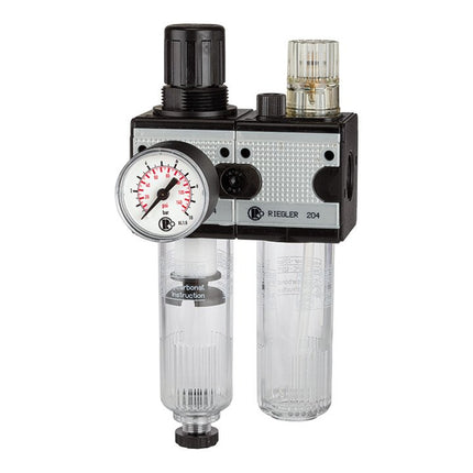 RIEGLER Wartungseinheit MULTIFIX Gewinde G 1/2 ″ halbautomatisch ( 4588881037 )