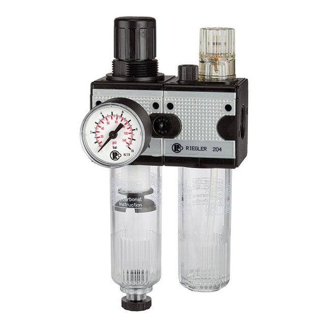 RIEGLER Unité de maintenance MULTIFIX filetage G 1/2 po. semi-automatique ( 4588881037 )