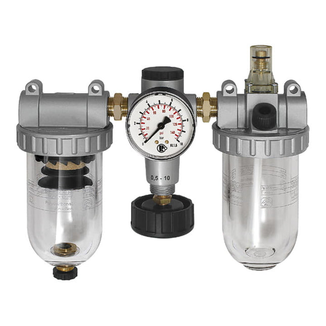 RIEGLER Unité de maintenance standard filetage 3/8 po. semi-automatique ( 4588882351 )