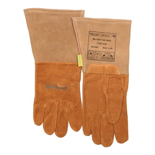 WELDAS welding gloves size XL (9.5) orange ( 4702005011 )