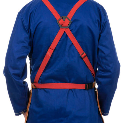 Delantal WELDAS Marrón Lava(TM) largo aprox. 107 x ancho aprox. 60 cm ( 8000076794 )