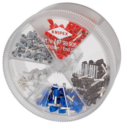 Pudełko asortymentowe KNIPEX 400 elementów 0,5 - 2,5 mm² ( 8000272808 )