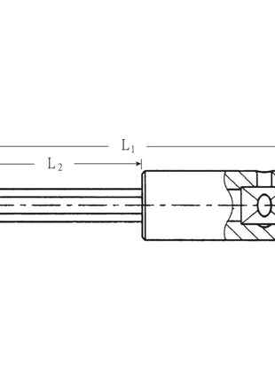 STAHLWILLE Steckschlüsseleinsatz 44 1/4 ″ 6 kant ( 8000333136 )