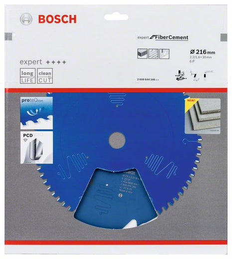 Hoja de sierra circular BOSCH diámetro exterior 216 mm número de dientes 6 TCG (8000341981)