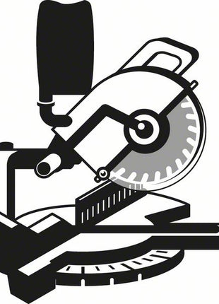 BOSCH Kreissägeblatt Expert for Wood Außen-Ø 216 mm Zähnezahl 40 WZ ( 8000342089 )