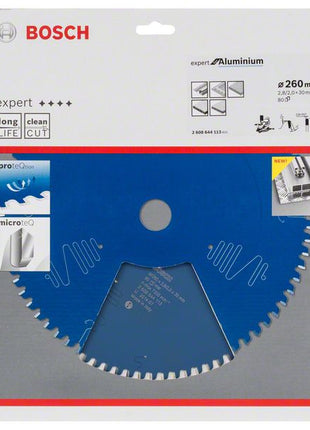 BOSCH Kreissägeblatt Außen-Ø 260 mm Zähnezahl 80 HLTCG ( 8000342171 )