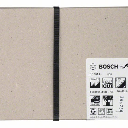 BOSCH Säbelsägeblatt S 1531 L Länge 240 mm Breite 19 mm ( 8000343730 )