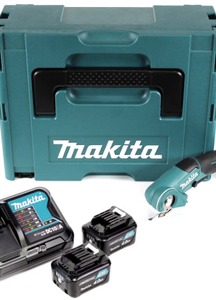 Makita CP 100 DSMJ Akku Universalschere 10,8V Multi Cutter im Makpac + 2x 4,0 Ah Akku + Ladegerät - Toolbrothers