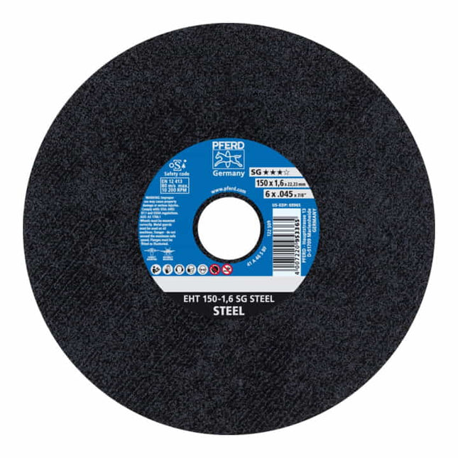 Disco de corte PFERD SG STEEL D150x1,6mm recto ( 8000435552 )