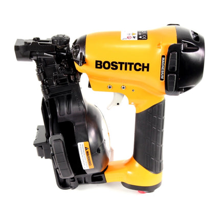 Bostitch RN46K-2-E Druckluft Dachpappnagler ST 19-45mm 4,8-7,0bar + 7200x Nägel 19mm + Koffer - Toolbrothers