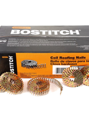 Bostitch RN46K-2-E Druckluft Dachpappnagler ST 19-45mm 4,8-7,0bar + 7200x Nägel 19mm + Koffer - Toolbrothers