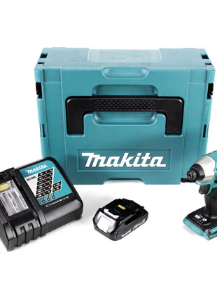 Makita DTD 155 Y1J-D 18 V Brushless Li-Ion Akku Schlag Schrauber im Makpac + 1 x BL1815 1,5 Ah Akku + 1 x DC 18 RC Ladegerät - Toolbrothers