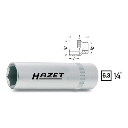 Inserto de llave de vaso HAZET 850LG 1/4″ 6 puntos (8000466431)