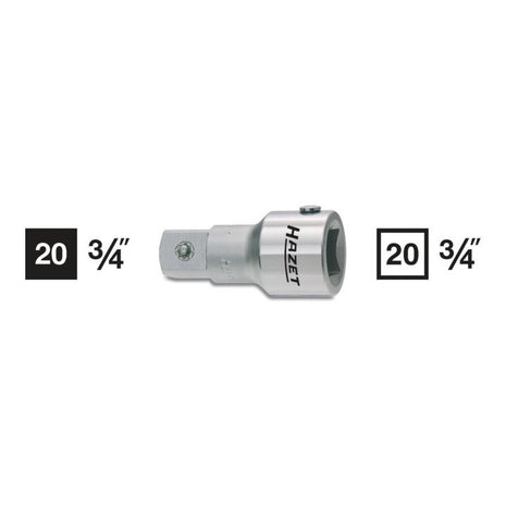 HAZET rallonge 1017-3 3/4″ longueur 75 mm (8000467328)