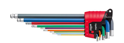 WIHA hexagon socket screwdriver set 369F 10-piece ErgoStar holder ( 8000482516 )