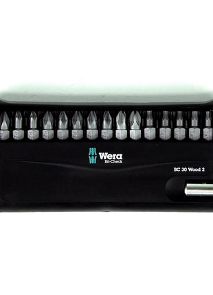 Wera Bit-Check 30 Wood 2 Bit-Set mit Universalhalter ( 05057432001 ) - Toolbrothers