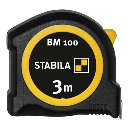 Mètre à ruban de poche STABILA BM 100 Longueur 8 m Largeur 25 mm mm/mm ( 8000911842 )