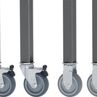 RAU Rollensatz 2 Bock-/2 Lenkrollen mit Feststeller ( 9000425491 )